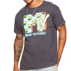 MTV Short Sleeve Mens T- Shirt Size Large